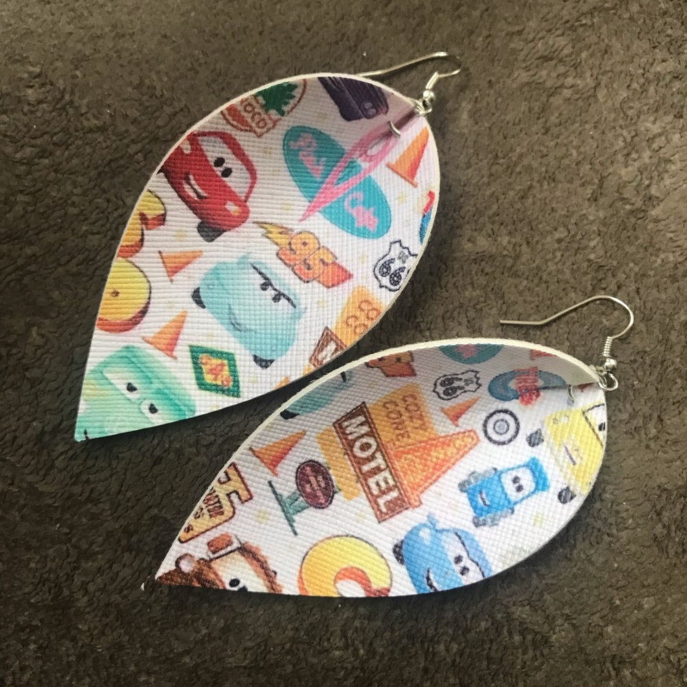 Cars earrings
